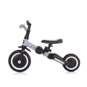 Chipolino Детска триколка 2 в 1 Смарти grey