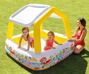 INTEX  - Детски надуваем басейн със сенник 'Sun Shade'