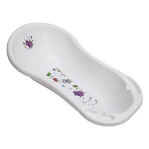 Бебешка вана за къпане 100 см Lorelli HIPPO White