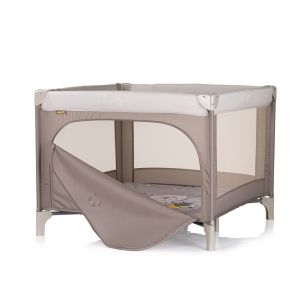 Chipolino Сгъваема кошара за игра Pop Up Мече беж