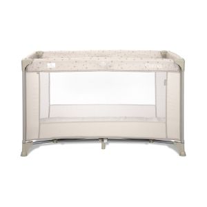 Lorelli Бебешка сгъваема кошара Carina beige stras
