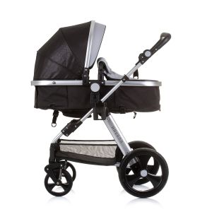 Chipolino бебешка количка Хавана 3 в 1 сиво