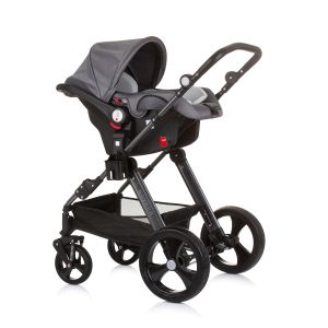Chipolino бебешка количка Хавана 3 в 1 сива