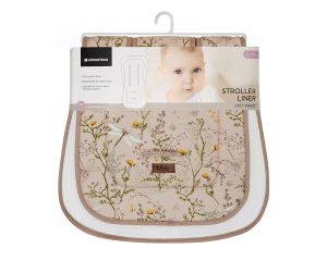 Kikka Boo - Подложка за количка Secret Garden Beige
