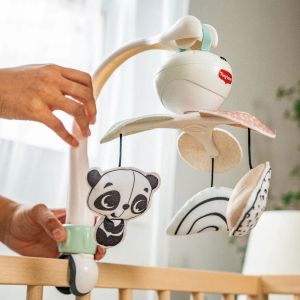 Tiny love Музикална въртележка Take Along Mobile 3 в 1 Black&White Décor