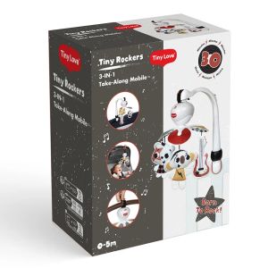 Tiny love Музикална въртележка Take Along Mobile 3 в 1 Tiny Rockers
