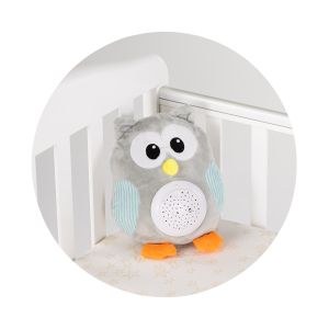 Chipolino Светеща музикална играчка Бухалче