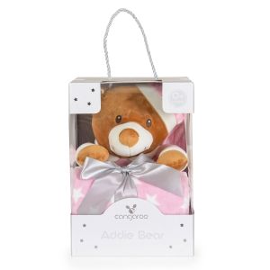Одеяло 90/75 cm с играчка Addie Bear