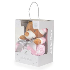 Одеяло 90/75 cm с играчка Addie Bear