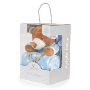 Одеяло 90/75 cm с играчка Addie Bear
