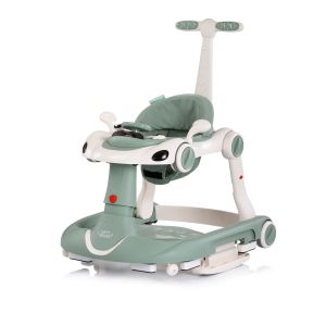 Chipolino Детска проходилка 5 в1 "Happy Walker" зелена