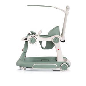 Chipolino Детска проходилка 5 в1 "Happy Walker" зелена