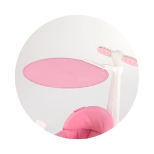 Chipolino Детска проходилка 5 в1 "Happy Walker" розова