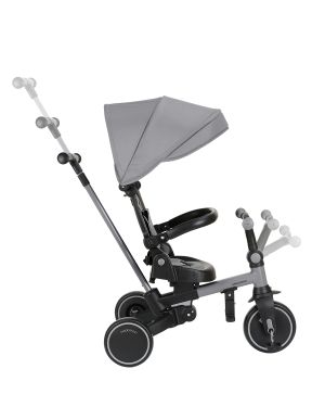 Kikka Boo - Детска триколка 8 в1  Aluma Grey