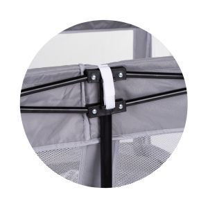 Chipolino Кът за игра Easy 180/180cm. сив