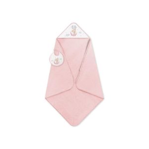 Interbaby - Interbaby Комплект бебешка хавлия с лигавник Osito Luna 