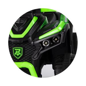 Chipolino кола за яздене с дръжка "ATV"зелена
