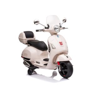 Chipolino Лицензиран акумулаторен мотор VESPA GTS Super бял