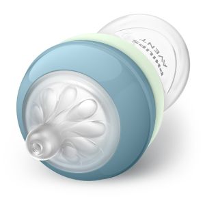 Philips AVENT -  Бебешко шише Natural Response със залъгалка светещи
