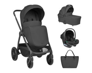 Kikka Boo Комбинирана количка 3в1 Modena Black