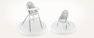 Kinderkraft DINNLY столче за хранене beige