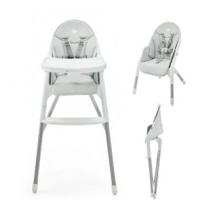 Kinderkraft DINNLY столче за хранене grey