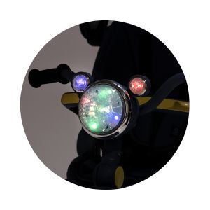 Chipolino Детска сгъваема триколка Marathon Smart 360° синя