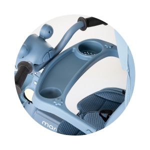 Chipolino Детска сгъваема триколка Marathon Smart 360° синя