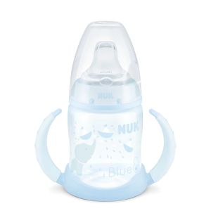 NUK FC РР шише 150мл със силиконов накрайник за сок  6+ мес.