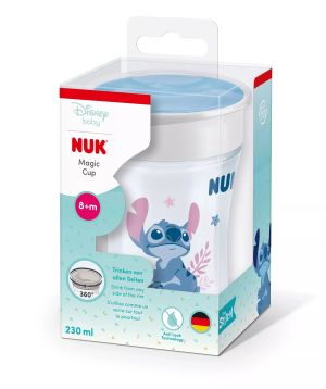 NUK Неразливаща се чаша Magic Cup 230 ml 8m+ Stitch