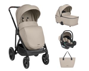 Kikka Boo Бебешка количка 3 в 1 Chiara Beige