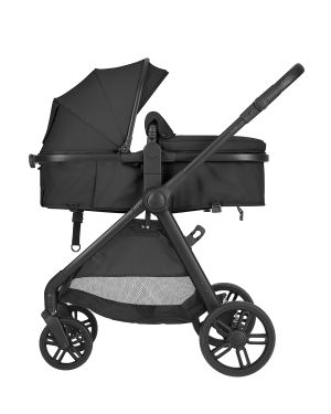 Kikka Boo Бебешка количка 3 в 1 Eloe Black