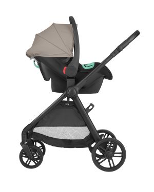 Kikka Boo Бебешка количка 3 в 1 Eloe Dark Beige