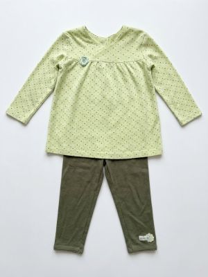 Carter`s Бебешки комплект туника с клин
