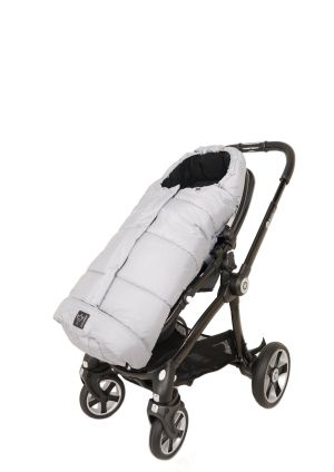Универсално чувалче за бебешка количка с термовълна KAISER Iglu Light Grey