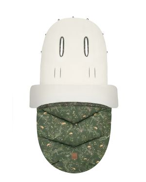 Kikka Boo Чувалче за количка Luxury Secret Garden Green