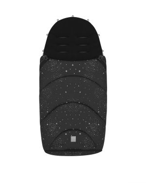 Kikka Boo - Чувалче за количка Trendy Galaxy Black