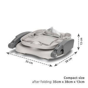 Lorelli Стол за хранене EGO 2в1 grey