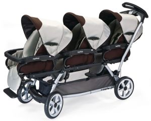 Peg Perego Бебешка количка за тризнаци TRIPLETTE SW Java