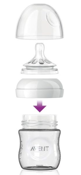 Philips AVENT  Биберон Natural  medium- (2 бр./оп.)