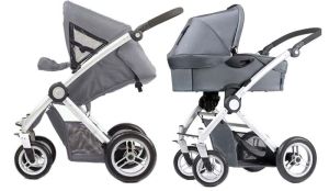 Бебешка количка 2в1 Mutsy Transporter Grey