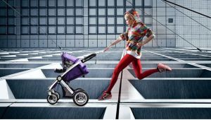 Бебешка количка 2в1 Mutsy Transporter Grey