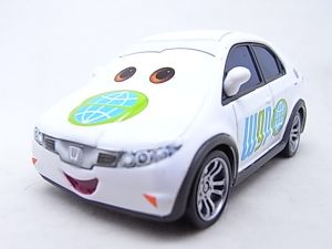 Cars 2  - Количка Erik Laneley 1:64