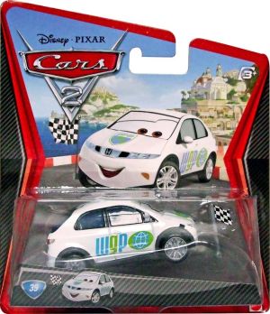 Cars 2  - Количка Erik Laneley 1:64