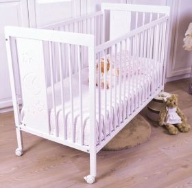 Детско дървено легло Micuna MI-6 Plus Babymobel White 60/120 см