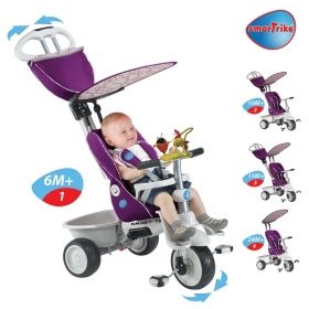 Smart Trike Детска триколка Recliner 4 in1 Purple