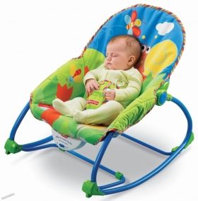 Fisher price - Бебешки шезлонг 3 в 1 Infant To Toddler Blue Snail