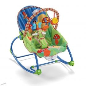 Fisher price - Бебешки шезлонг 3 в 1 Infant To Toddler Blue Snail
