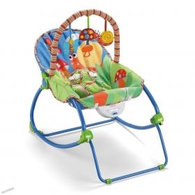 Fisher price - Бебешки шезлонг 3 в 1 Infant To Toddler Blue Snail