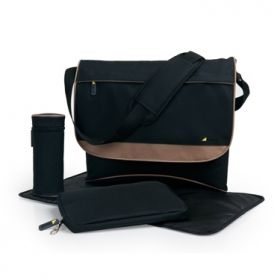 Чанта за бебешка количка Hauck Abe Bag Black/Beige